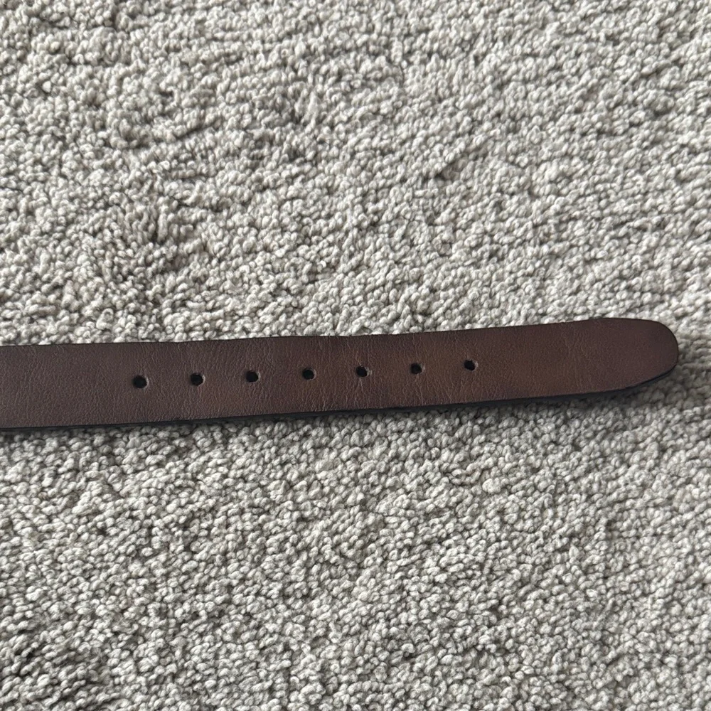 Levi Strauss boy's Brown Belt with Silver Buckle
